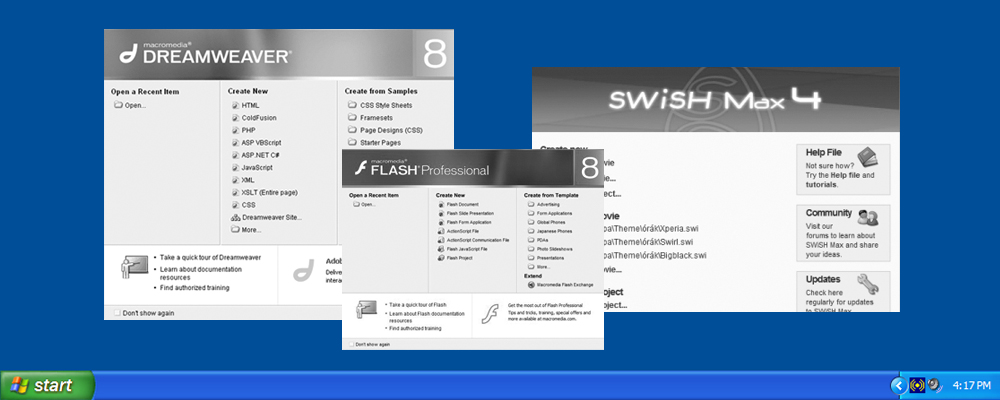 Apps that are no longer used in digital design
