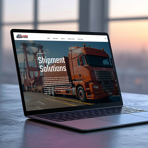 Web Design for GDM Trucking