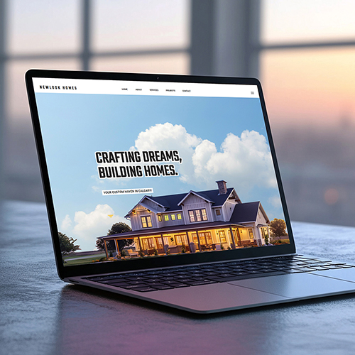 Web Design for New Look Homes