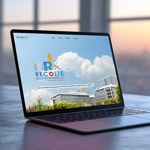 Web Design for Recolte Realty Investments