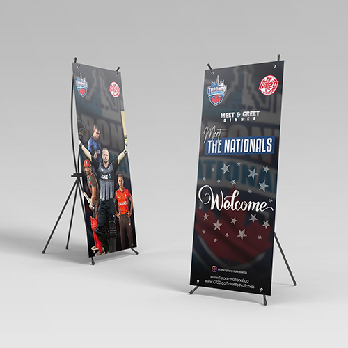 Banner Design for Toronto Nationals